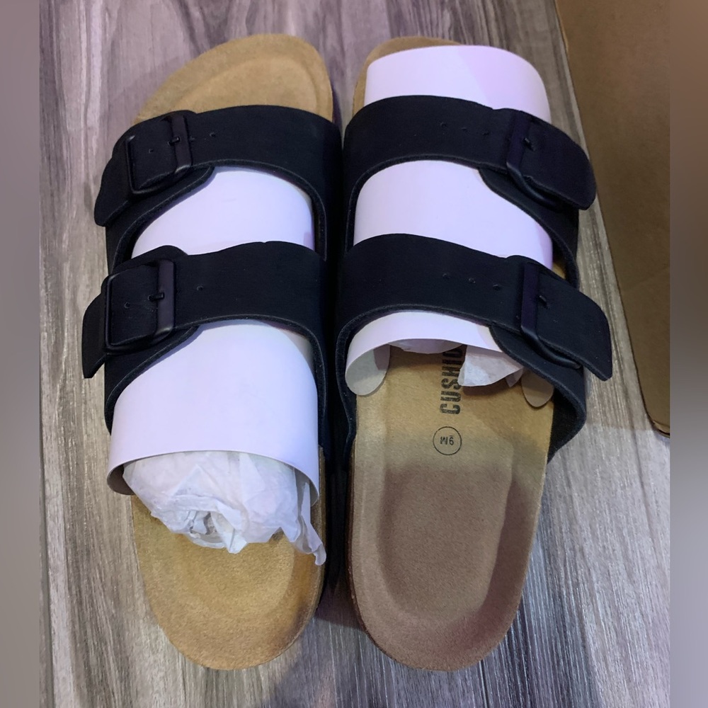 Brand new black sandals
